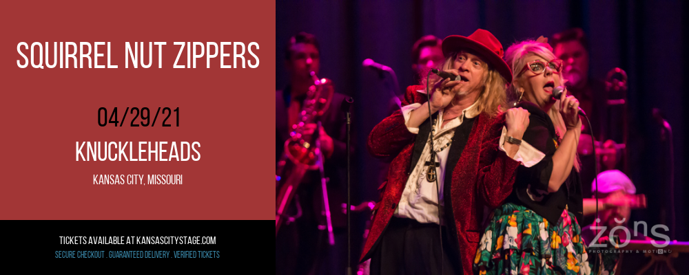 Squirrel Nut Zippers at Knuckleheads tickets Squirrel Nut Zippers at Knuckleheads