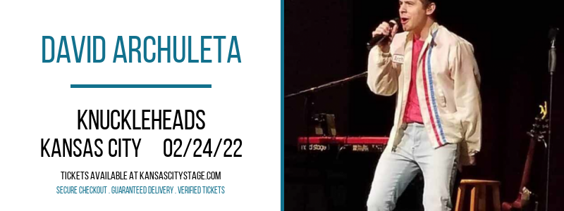 David Archuleta at Knuckleheads tickets David Archuleta at Knuckleheads