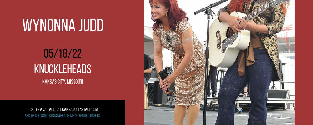 Wynonna Judd at Knuckleheads tickets Wynonna Judd at Knuckleheads
