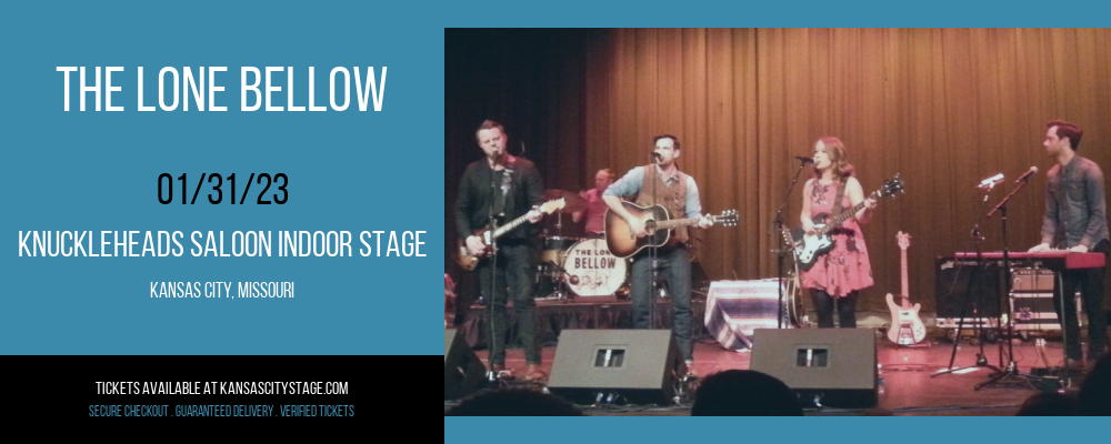The Lone Bellow at Knuckleheads tickets The Lone Bellow at Knuckleheads