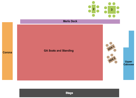 Knuckleheads Seating Chart