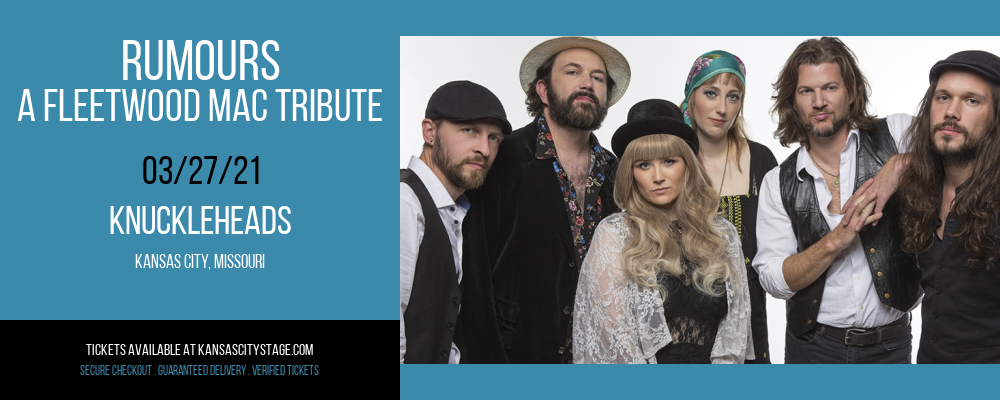 Rumours - A Fleetwood Mac Tribute at Knuckleheads tickets Rumours - A Fleetwood Mac Tribute at Knuckleheads