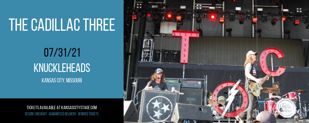 The Cadillac Three at Knuckleheads tickets The Cadillac Three at Knuckleheads