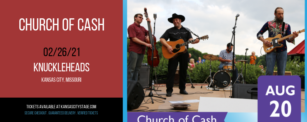 Church of Cash at Knuckleheads tickets Church of Cash at Knuckleheads