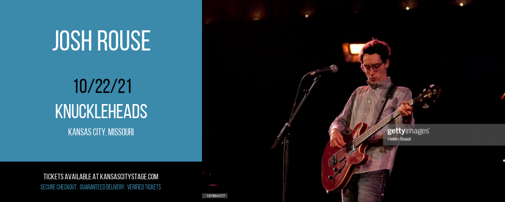 Josh Rouse at Knuckleheads tickets Josh Rouse at Knuckleheads