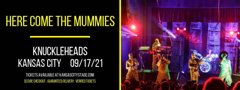Here Come The Mummies at Knuckleheads tickets Here Come The Mummies at Knuckleheads