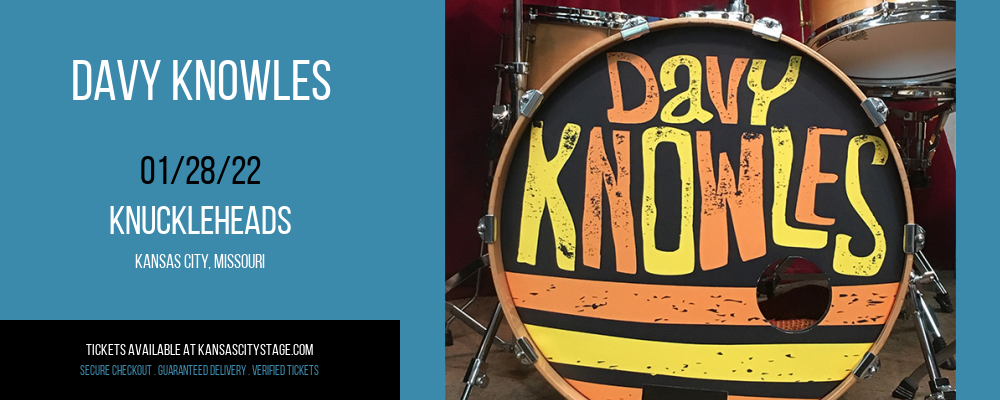 Davy Knowles at Knuckleheads tickets Davy Knowles at Knuckleheads