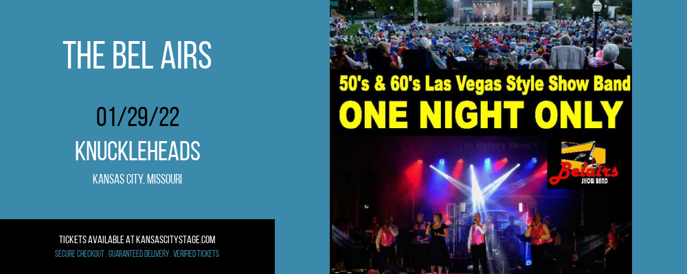 The Bel Airs at Knuckleheads tickets The Bel Airs at Knuckleheads