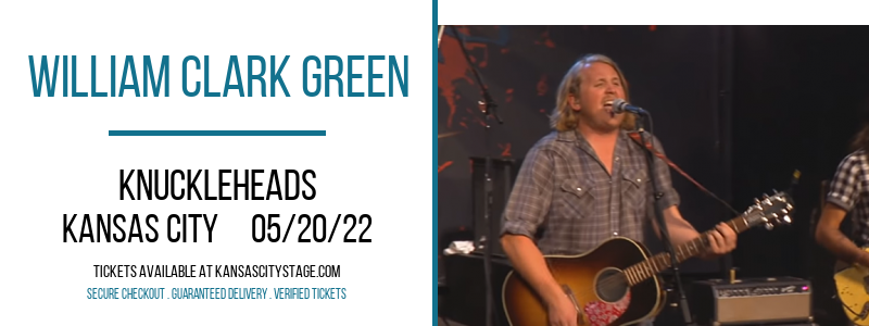 William Clark Green at Knuckleheads tickets William Clark Green at Knuckleheads