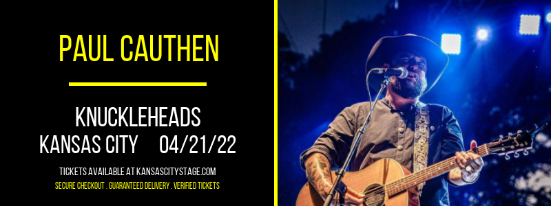 Paul Cauthen at Knuckleheads tickets Paul Cauthen at Knuckleheads