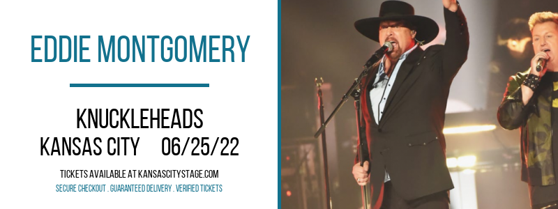 Eddie Montgomery at Knuckleheads tickets Eddie Montgomery at Knuckleheads