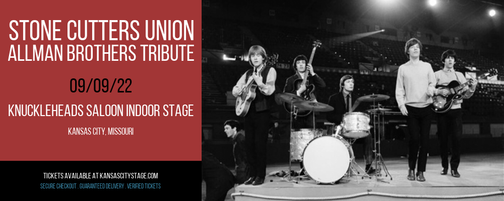 Stone Cutters Union - Allman Brothers Tribute at Knuckleheads tickets Stone Cutters Union - Allman Brothers Tribute at Knuckleheads