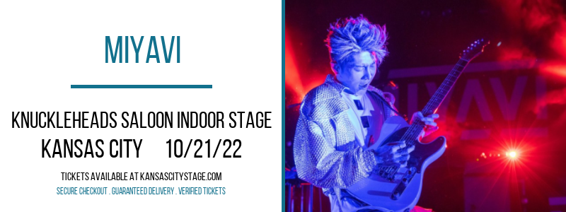Miyavi at Knuckleheads tickets Miyavi at Knuckleheads