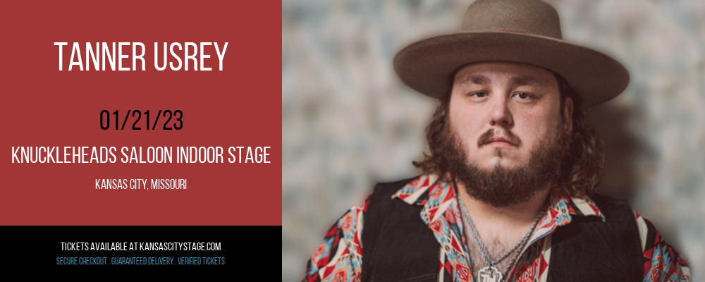 Tanner Usrey at Knuckleheads tickets Tanner Usrey at Knuckleheads