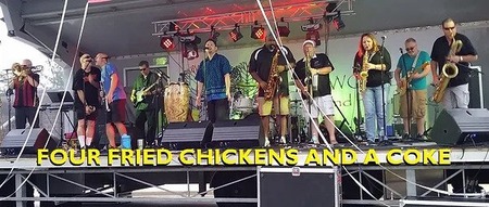 Four Fried Chickens and A Coke - Band at Knuckleheads