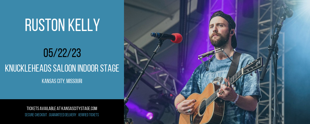 Ruston Kelly at Knuckleheads tickets Ruston Kelly at Knuckleheads