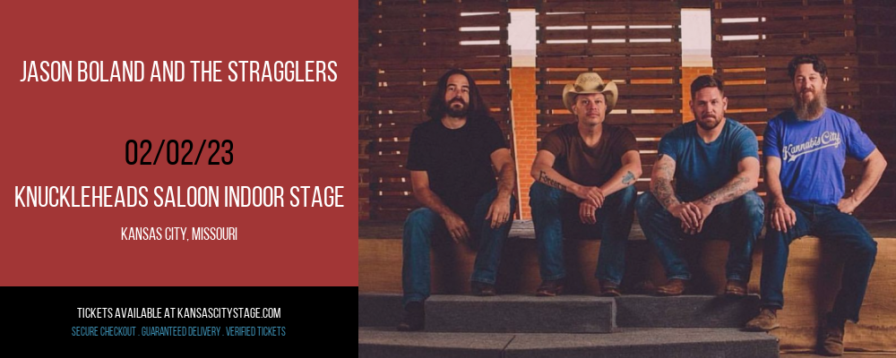 Jason Boland and The Stragglers at Knuckleheads tickets Jason Boland and The Stragglers at Knuckleheads