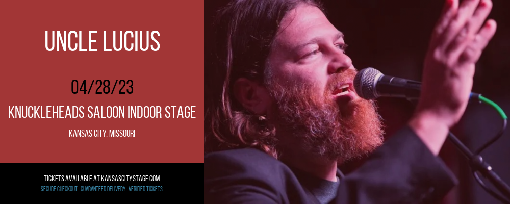 Uncle Lucius at Knuckleheads tickets Uncle Lucius at Knuckleheads