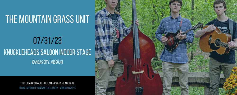 The Mountain Grass Unit at Knuckleheads tickets The Mountain Grass Unit at Knuckleheads