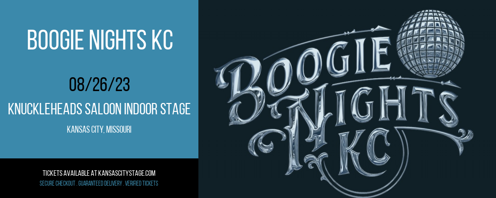 Boogie Nights KC at Knuckleheads tickets Boogie Nights KC at Knuckleheads
