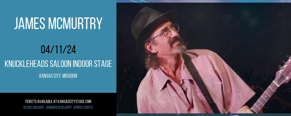 James McMurtry at Knuckleheads Saloon Indoor Stage