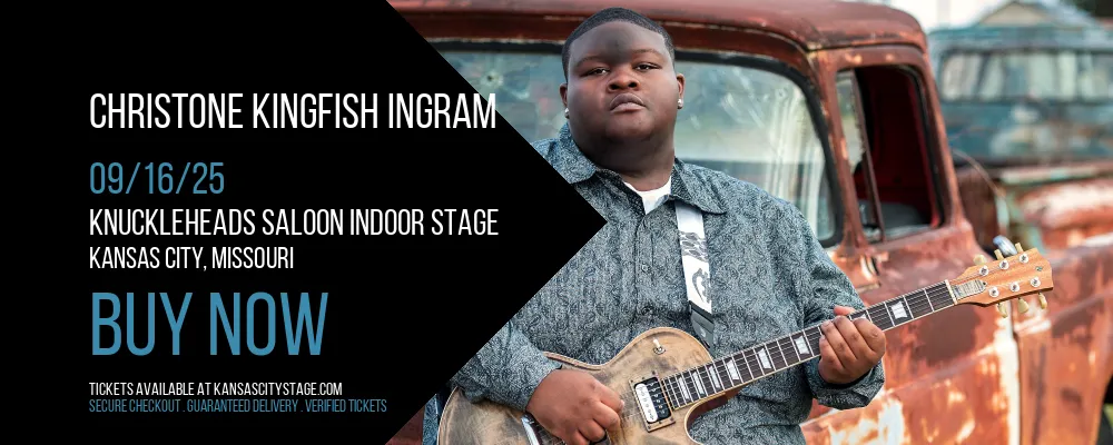 Christone Kingfish Ingram at Knuckleheads Saloon Indoor Stage