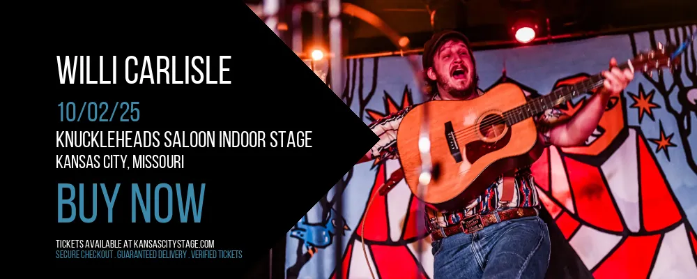Willi Carlisle at Knuckleheads Saloon Indoor Stage