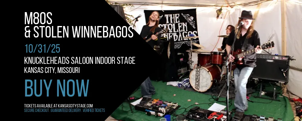 M80s & Stolen Winnebagos at Knuckleheads Saloon Indoor Stage