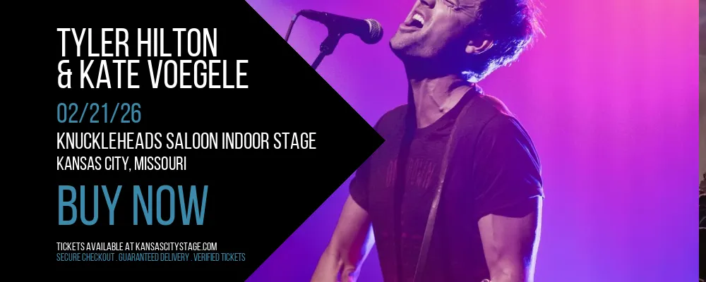 Tyler Hilton & Kate Voegele at Knuckleheads Saloon Indoor Stage