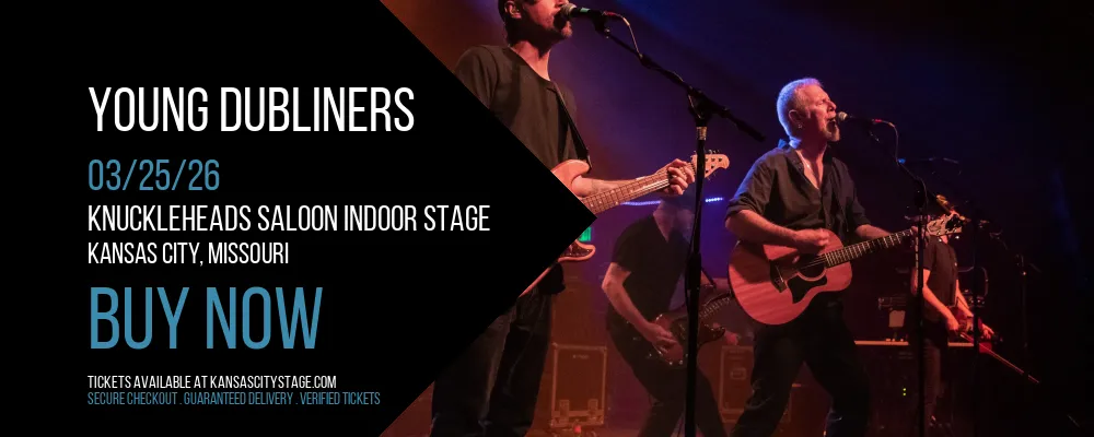 Young Dubliners at Knuckleheads Saloon Indoor Stage