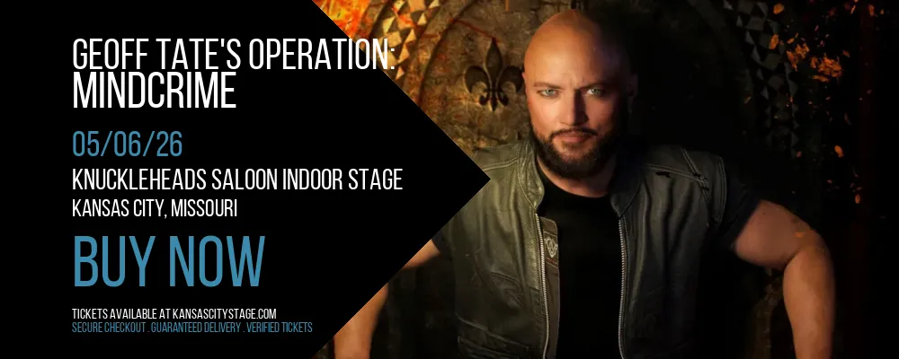 Geoff Tate's Operation at Knuckleheads Saloon Indoor Stage