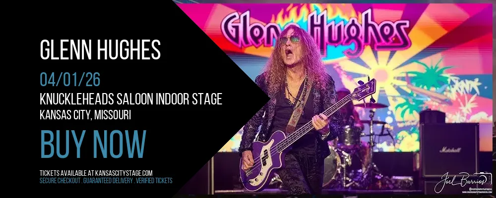 Glenn Hughes at Knuckleheads Saloon Indoor Stage