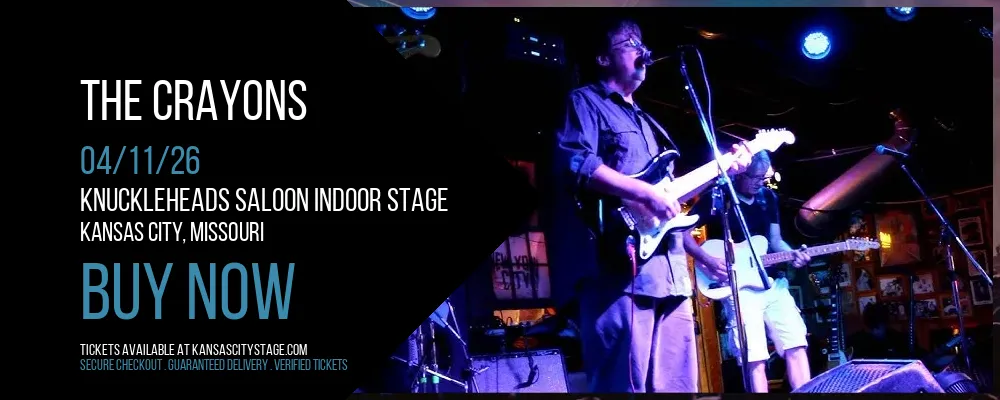 The Crayons at Knuckleheads Saloon Indoor Stage