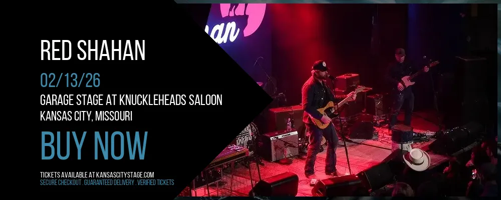 Red Shahan at Garage Stage At Knuckleheads Saloon