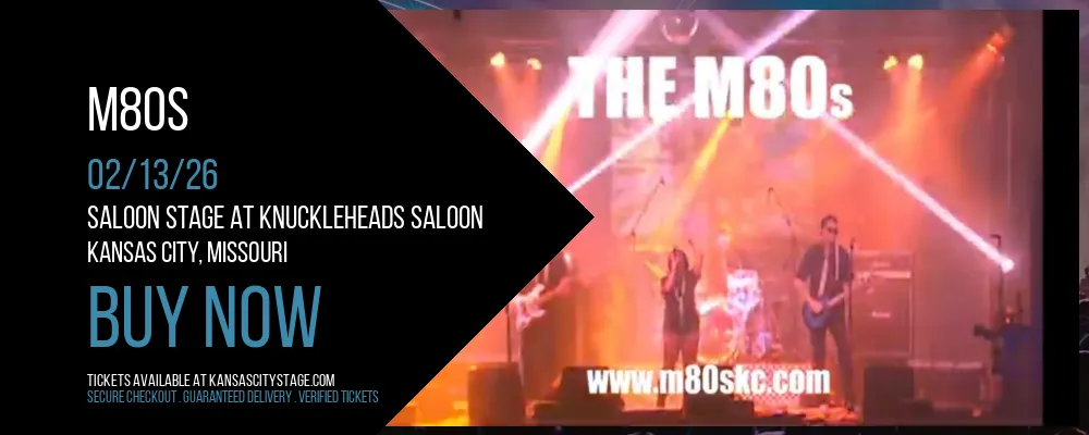 M80s at Saloon Stage At Knuckleheads Saloon